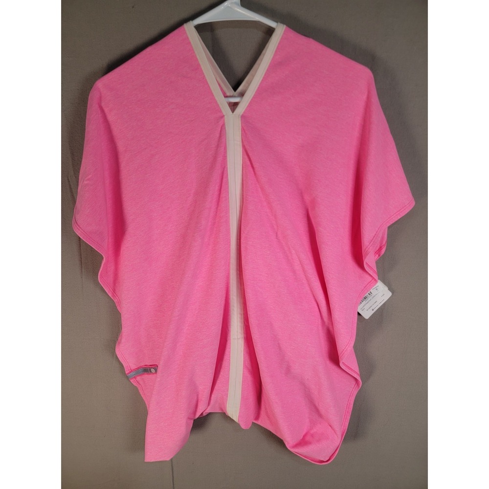 NWT Lululemon Womens OS Vinyasa Wrap Heathered Neon Hot Pink Rulu Convertible